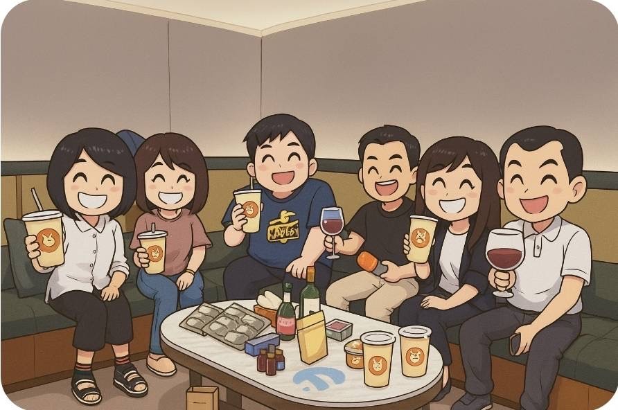 社長家歡唱喬大高爾夫球場團練